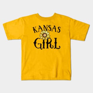 Kansas Girl Kids T-Shirt